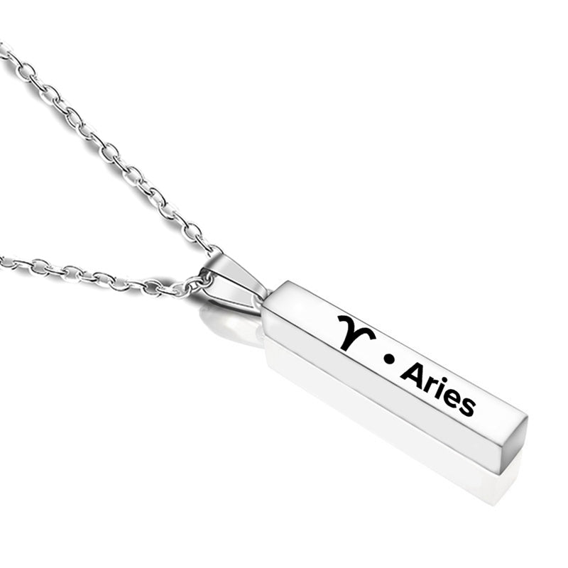 GP SKY Zodiac Bar Pendant Necklace