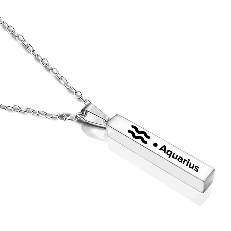 GP SKY Zodiac Bar Pendant Necklace